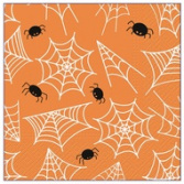 Ubrousky  Halloween - Pavouci, 33 × 33 cm