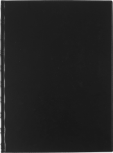 Desky A4 s bočními kapsami černé