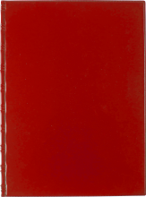 Desky A4 spodní kapsy červené