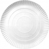 Papírové talíře hluboké, recykl, pr. 32 cm, 50ks