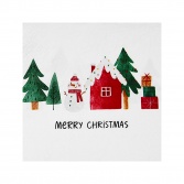 Ubrousky 33 x 33 cm, Veselé Vánoce