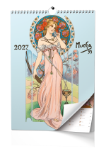 Poznámkový  Alfons Mucha