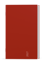 Alois týdenní diář Color Cihlová