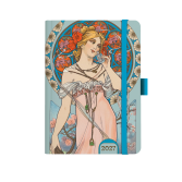 Alfons Mucha Oskar modrý