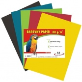 Papír barevný mix A3, 60 listů