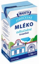Mléko nízkotučné 1 litr