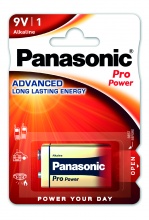 Panasonic ProPower baterie 9V/6LR61 1 ks