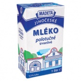Mléko polotučné 1 litr