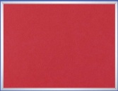 Tabule Felt Board 90 x 120 cm červená