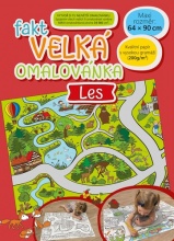Omalovánky Les 90 x 64 cm