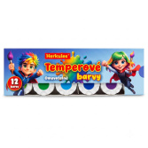 Herkules Temperové barvy 12 x15 g