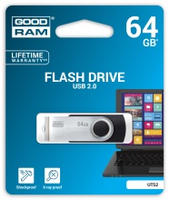 Goodram USB flash disk, 2.0, 64 GB