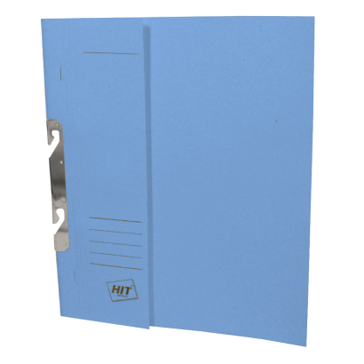 Rychlovazač kartonový závěsný A4 půlený světle modrý 50 ks