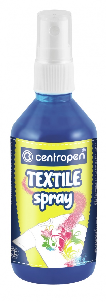 Centropen  spray na textil 1139 modrý