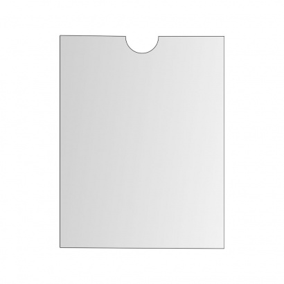 Obal na dokumenty, 85x115 mm,PVC, 120 u,