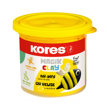 Magik Clay modelovací hmota žlutá 40 g