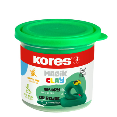 Magik Clay modelovací hmota zelená 40 g