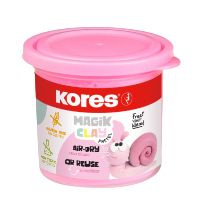 Magik Clay Pastel modelovací hmota růžová 40 g