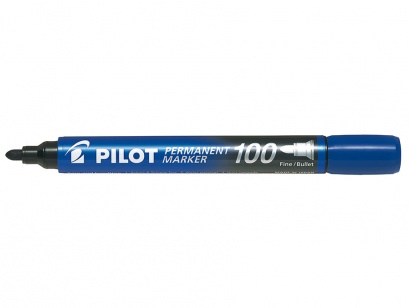 Pilot Marker 100 1 mm modrý