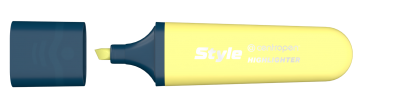 Highlighter Style 6252  žlutý pastelový