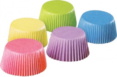 Cukrářské košíčky barevné mix, pr.24 x 19 mm, 200 ks