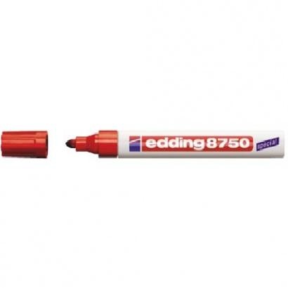 Lakový popisovač Edding 8750, 2-4 mm, červený