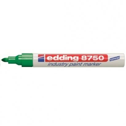 Lakový popisovač Edding 8750, 2-4 mm, zelený