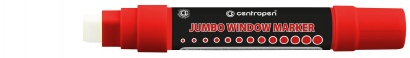 Značkovač Jumbo Window 9120 červená