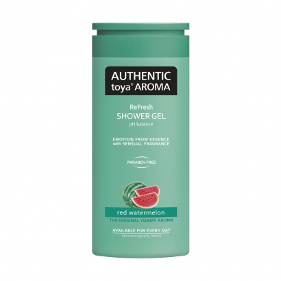 AUTHENTIC toya AROMA – sprchový gel Red Wattermelon
