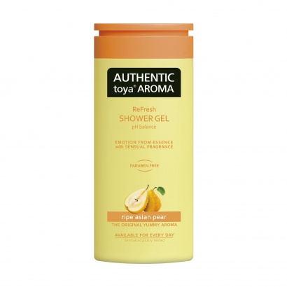 AUTHENTIC toya AROMA – sprchový gel Ripe Asian Pear