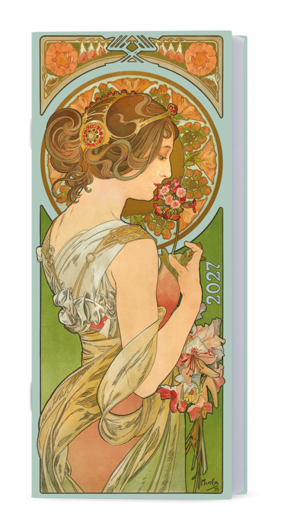 Alfons Mucha měsíční diář Božka - mix motivů Alfons Mucha měsíční diář Božka - mix motivů