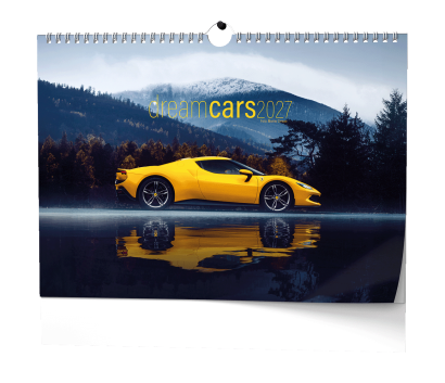 Nástěnný kalendář A3 - Dream Cars Nástěnný kalendář A3 - Dream Cars