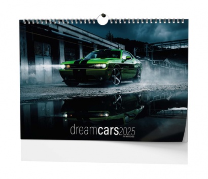 Nástěnný kalendář A3 - Dream Cars