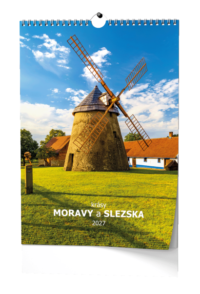 Nástěnný kalendář A3 Krásy Moravy a Slezska Nástěnný kalendář A3 Krásy Moravy a Slezska