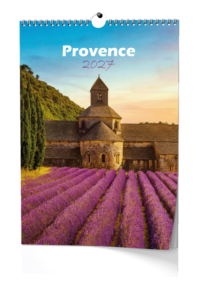 Nástěnný kalendář A3 - Provence