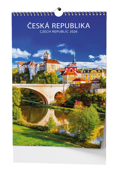 Nástěnný kalendář A3 - Česká republika