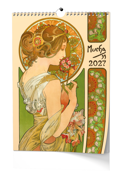 Nástěnný kalendář A3 - Alfons Mucha Nástěnný kalendář A3 - Alfons Mucha