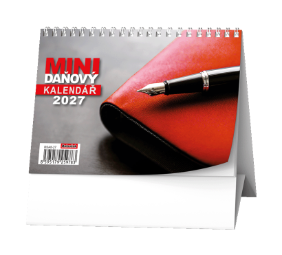 Stolní kalendář - Red - mini daňový