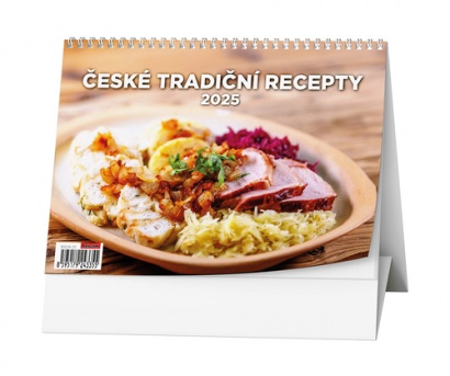 Stolní kalendář - České tradiční recepty