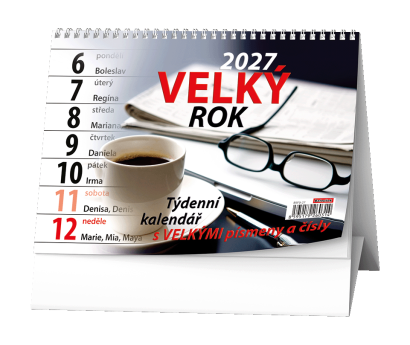 Stolní kalendář - Velký rok Stolní kalendář - Velký rok