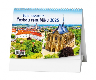 Stolní kalendář - Poznáváme Českou republiku