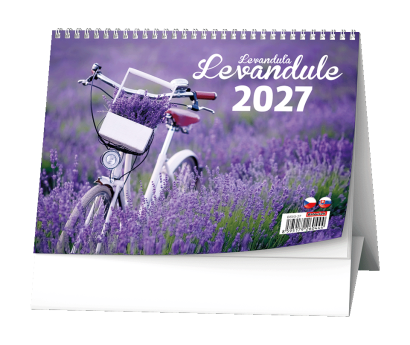 Stolní kalendář - Levandule Stolní kalendář - Levandule