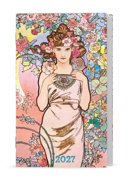 Alfons Mucha  týdenní diář  Alois  mix motivů