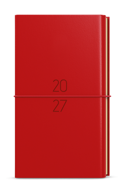 Jakub Dueto - diář s blokem červený