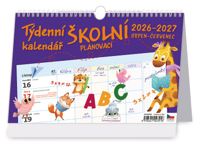 Týdenní školní plánovací kalendář Týdenní školní plánovací kalendář