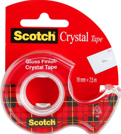 SCOTCH samolepící páska Crystal  19 mm x 7,5 m