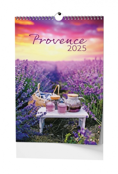 Nástěnný kalendář A3 - Provence