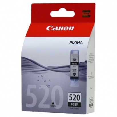 Cartridge Canon PGI-520BK  černá             19 ml