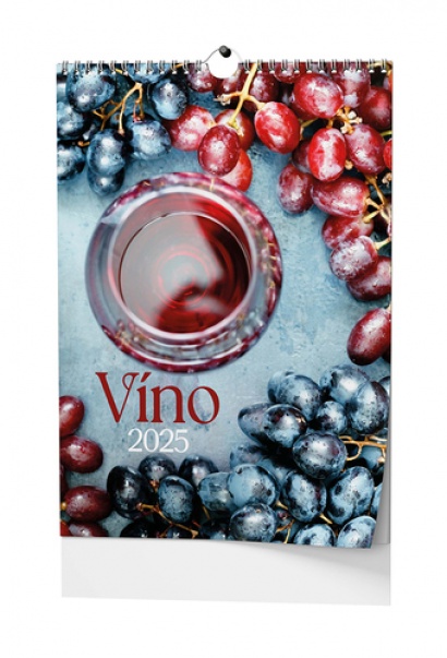 Nástěnný kalendář A3 - Víno