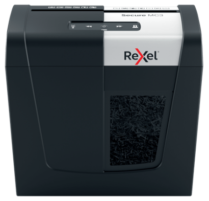 Rexel Secure MC3 Whisper-Shred™ skartovačka papíru s mikro řezem
